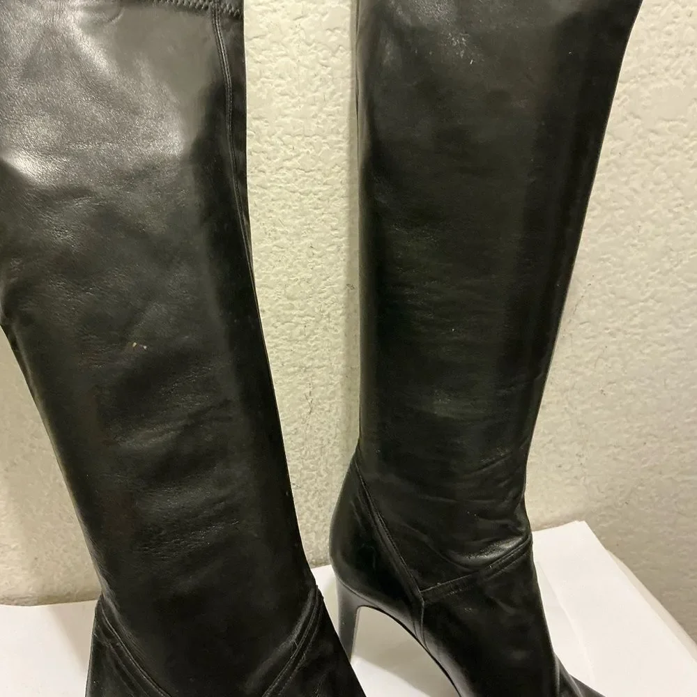 Cole Haan Black Over the Knee Boots